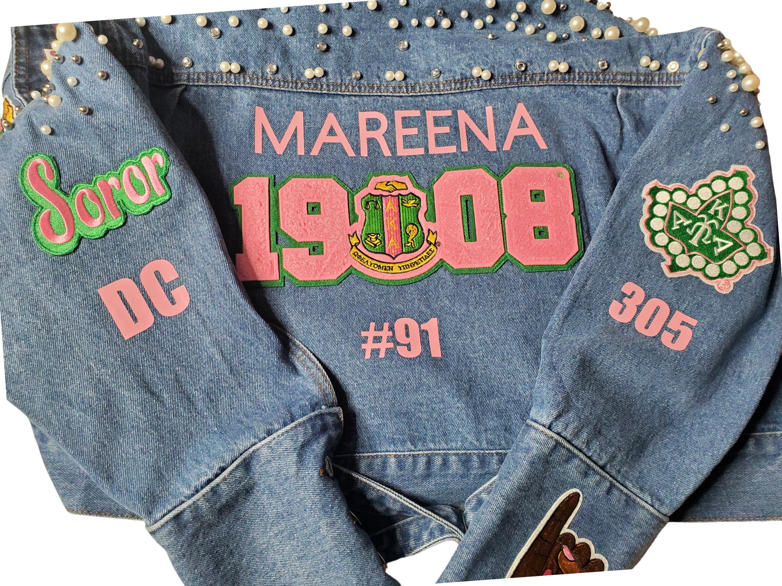 Girls Bespoke Denim Jacket - choose your own patches!