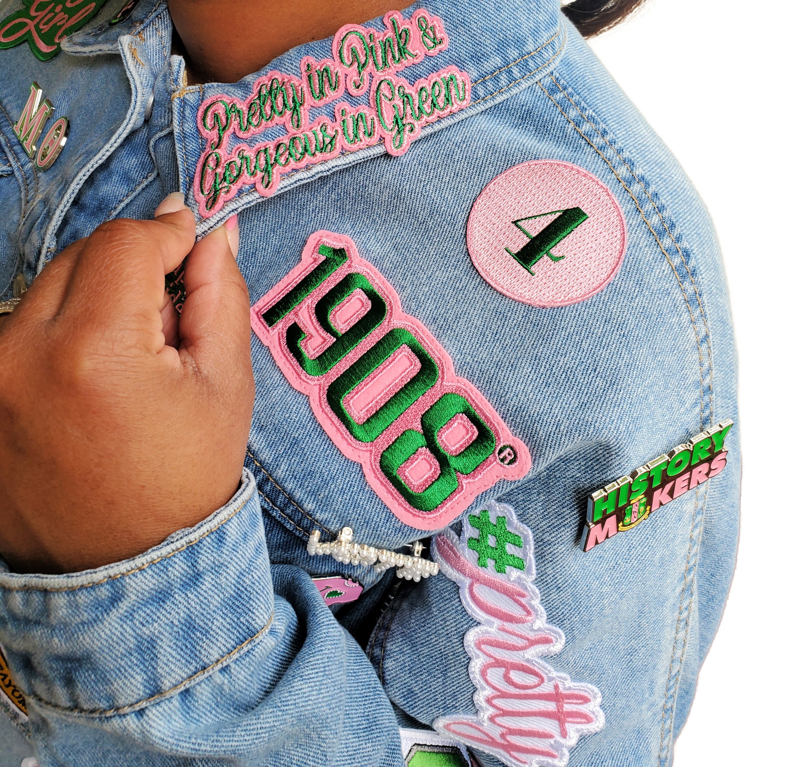 Girls Bespoke Denim Jacket - choose your own patches!